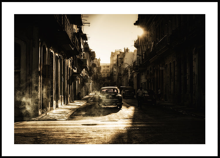 Mystieke ochtend in Havana...