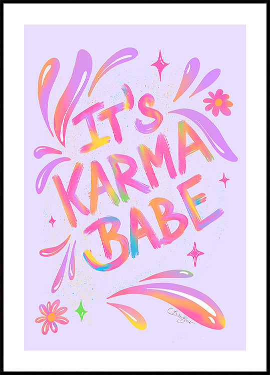 Karma Babe-poster