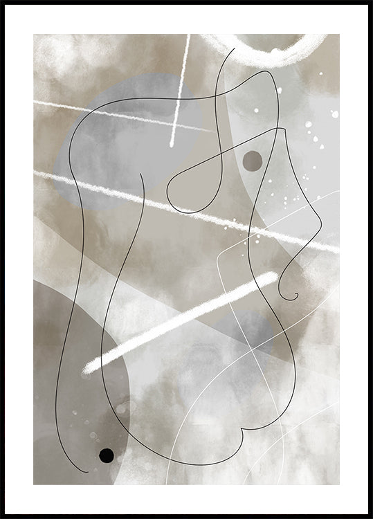 Besloten affiche
