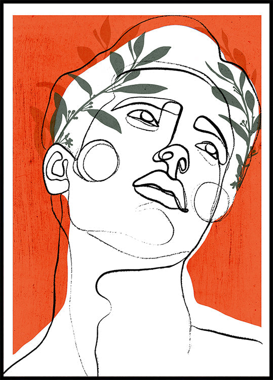 Weelderige contemplatie poster