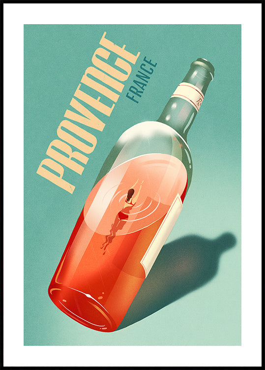 Provençaalse affiche