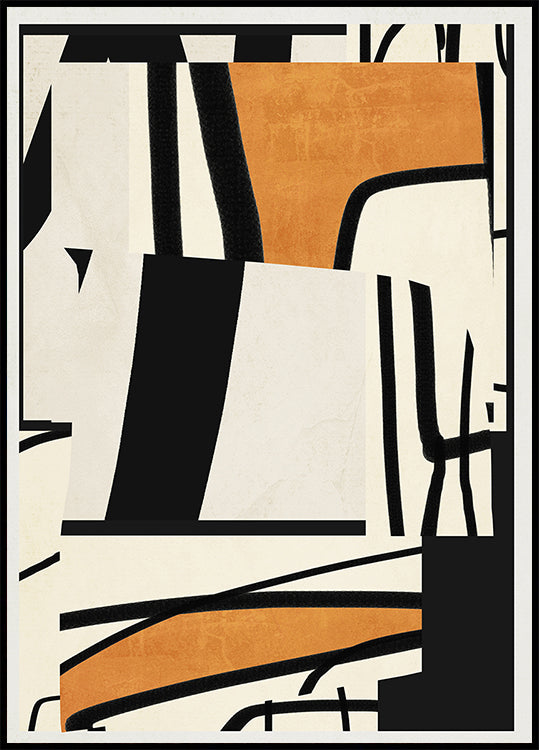 Moderne abstracte kunst 65 poster
