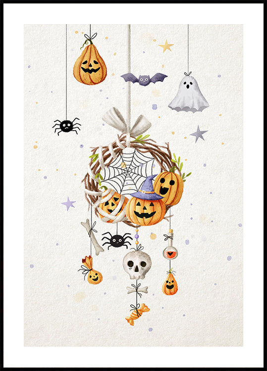 Halloween Dromenvanger-poster