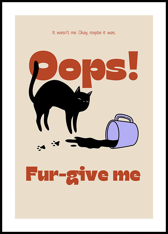 Bont-geef me Poster