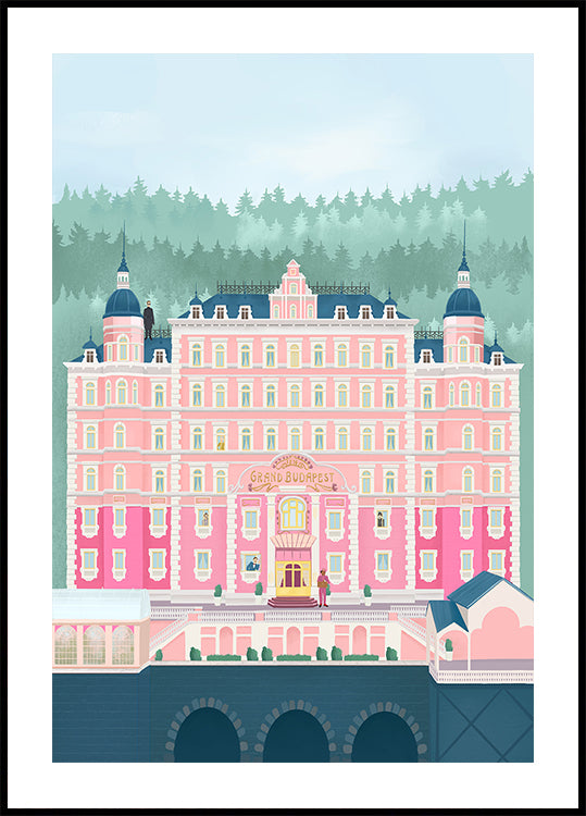 De Grand Budapest Hotel-poster