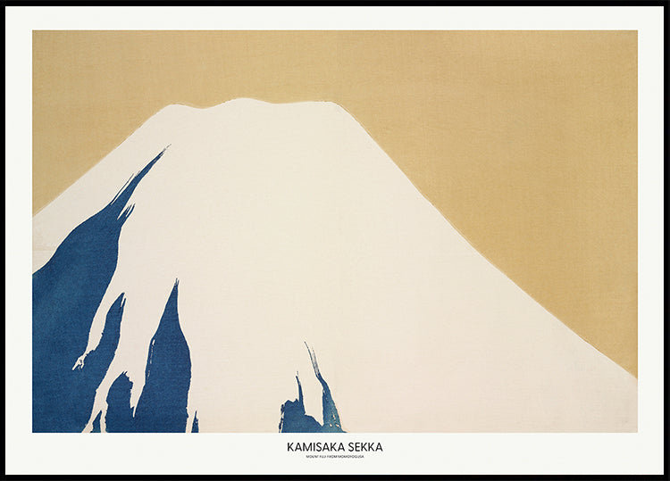 Mount Fuji vanaf Momoyogusa-poster