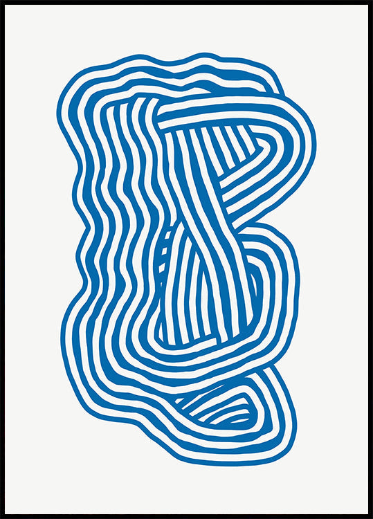 Lijntekeningen Beeldhouwen Poster