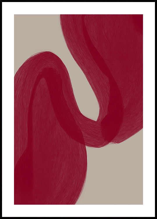 Kleurenpalet Bordeaux 2 Kopieerposter