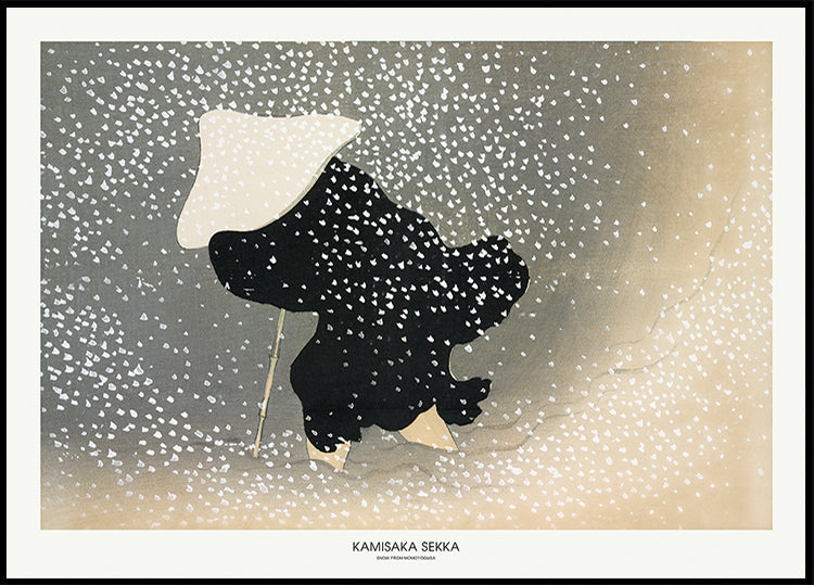 Sneeuw van Momoyogusa-poster