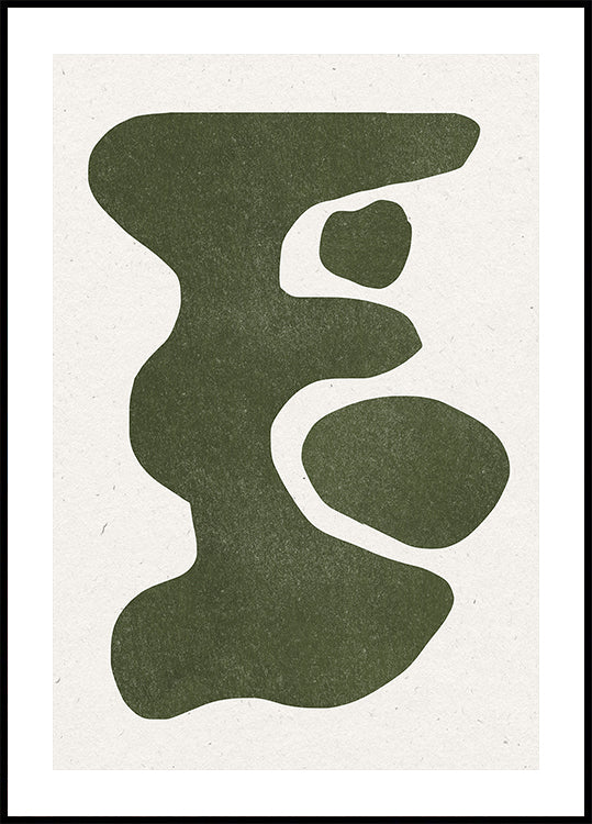 Vloeiende harmonie-poster