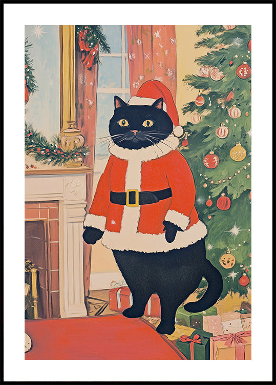Christmas Cat Plakat