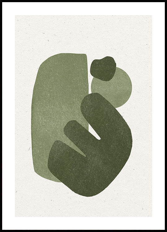 Abstracte harmonieaffiche