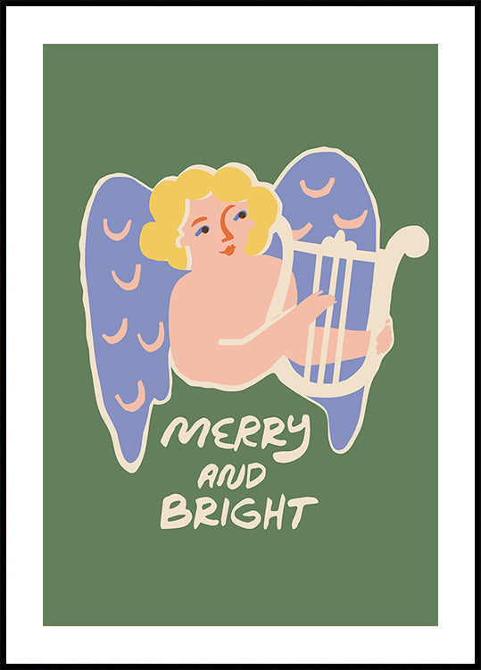 Fijne kerst nr. 48-poster