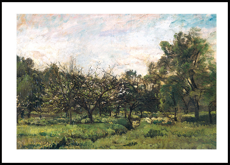 Boomgaard By Charles-François Daubigny Plakat - Posterbox.dk