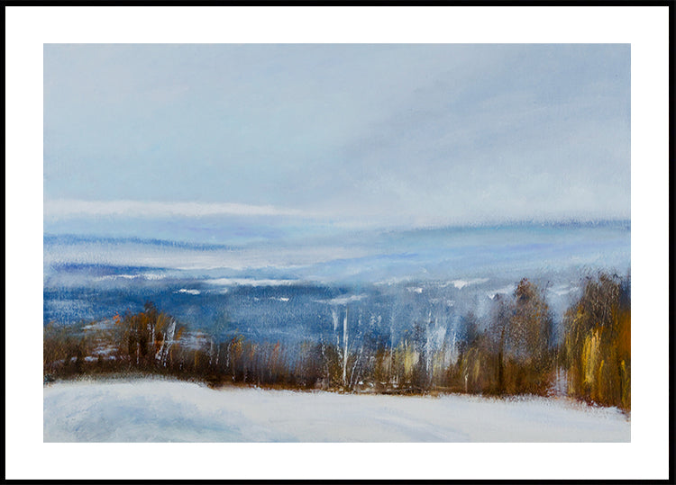 Winterzicht-poster