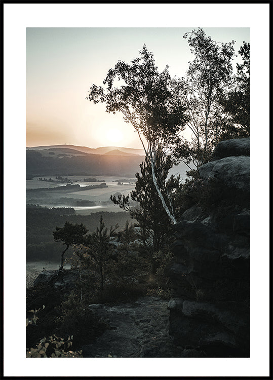 Sunrise In Nationalpark, Switzerland Plakat - Posterbox.dk