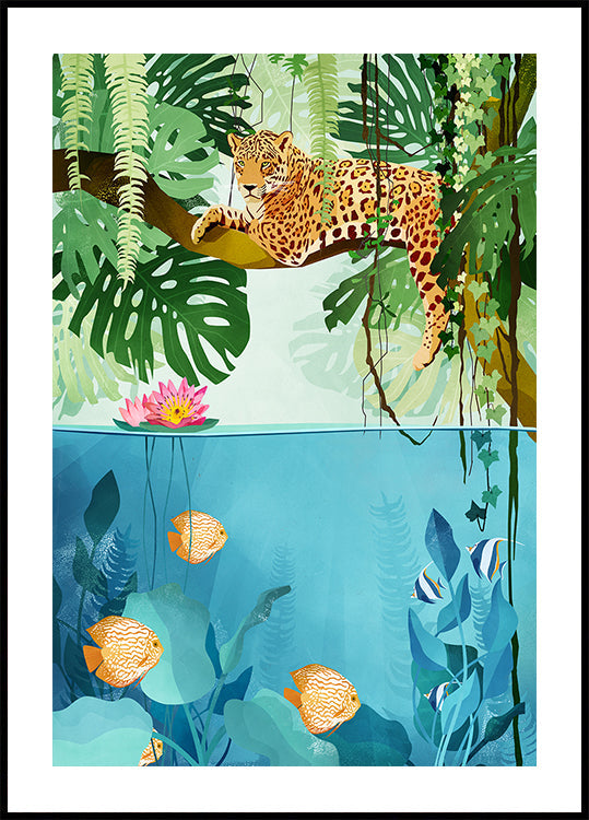 Welkom bij de jungle-poster