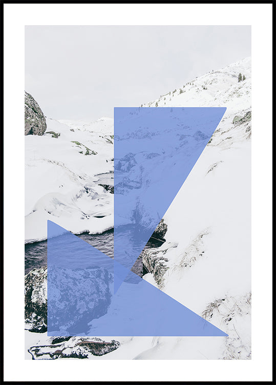 Geometrische sereniteit poster