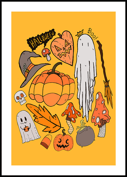 Halloween-vibes 2 poster