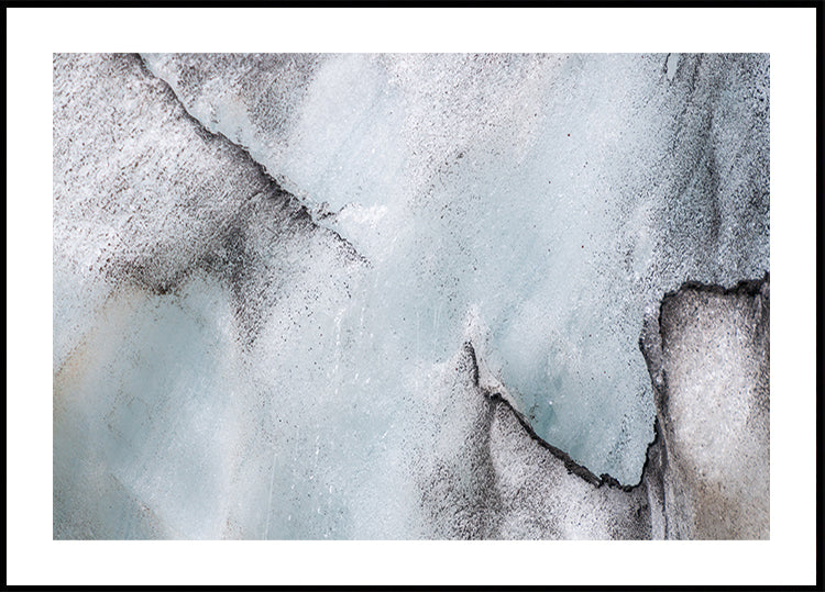 Abstracte vormen van landschap #3 Poster