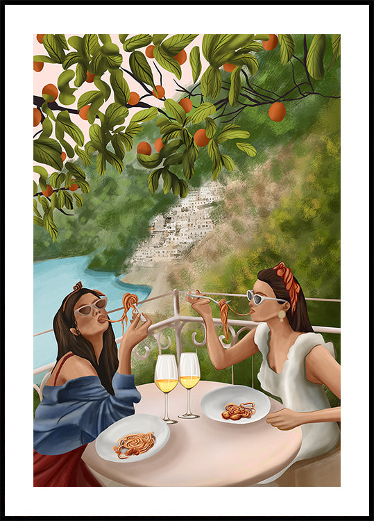 Proeven van de Amalfi Breeze-poster