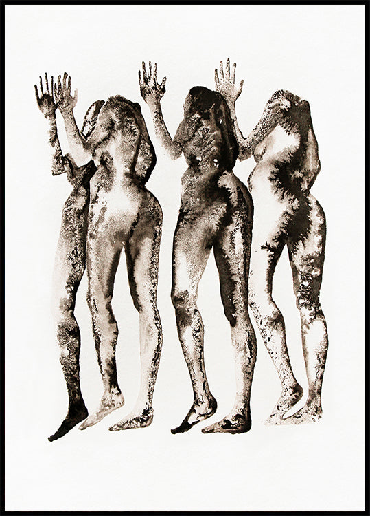 4 figuren (zonder hoofd)