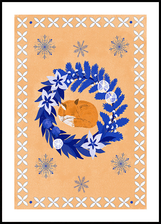 Mensen Winter Fox-poster