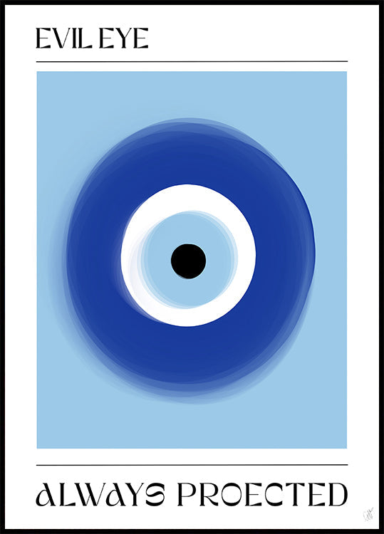 Boze oog nr. 1 poster