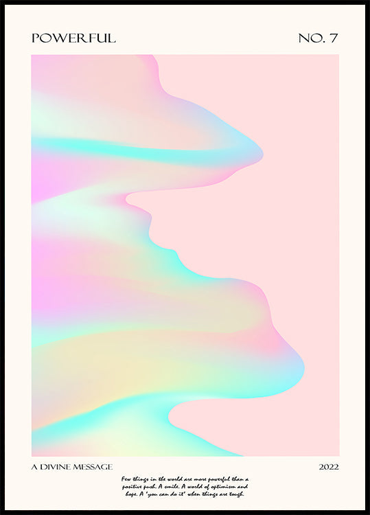 Krachtige goddelijke poster