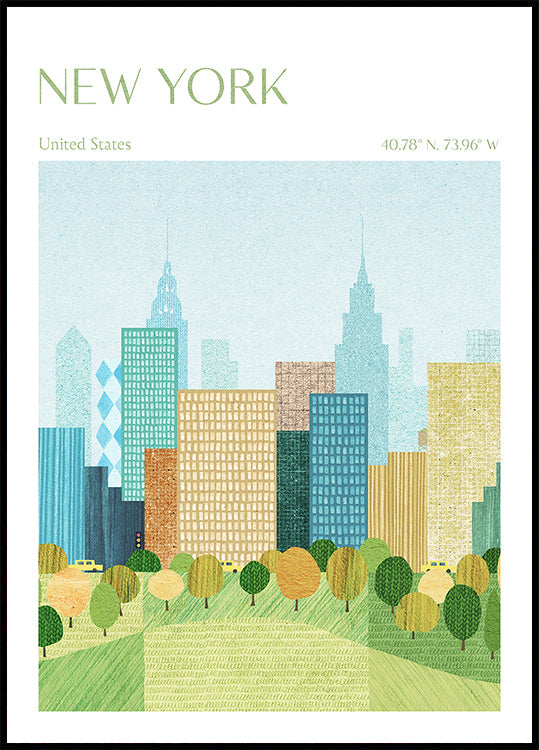 New York, Central Park-poster