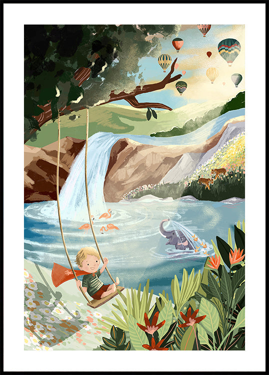 Schommel dromen poster