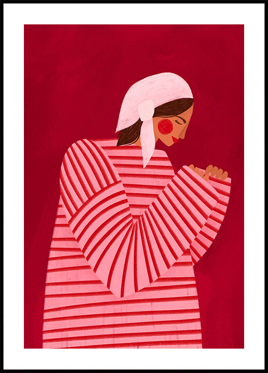 De vrouw met de rode strepen