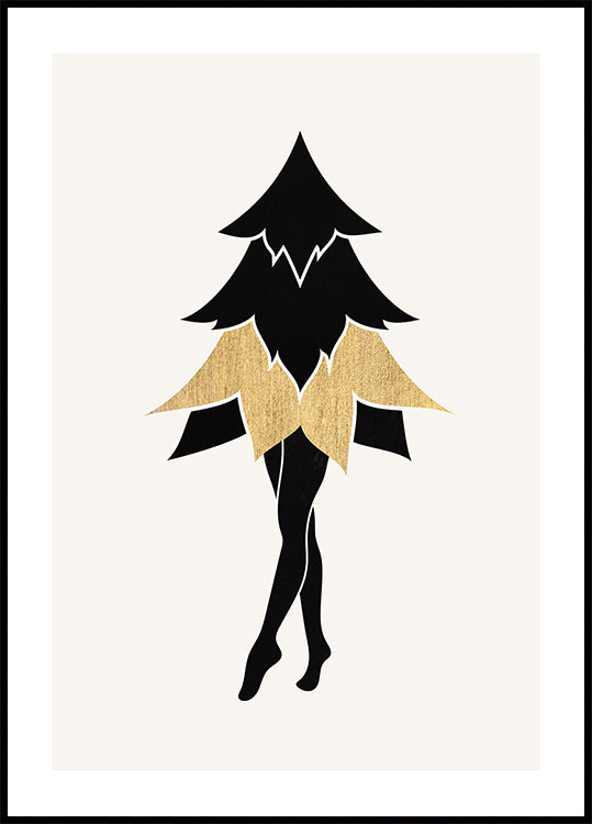 Lady Gaga met Kerstmis (vers.2) poster