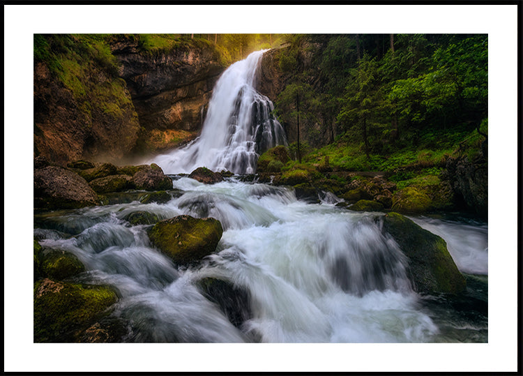 Lente overstroming poster