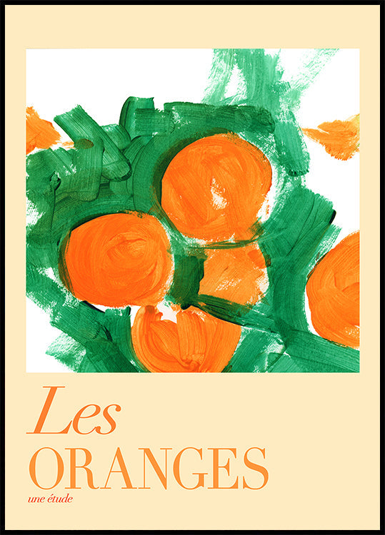 Les Oranges Une Étude 1-poster