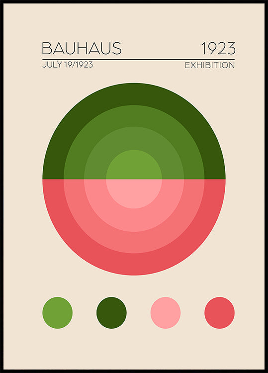 Geometrische harmonieposter