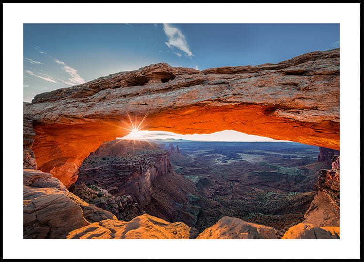 Zonsopgang bij Mesa Arch