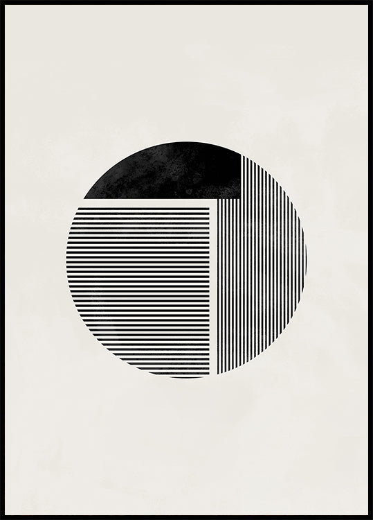 Minimalistisch rond
