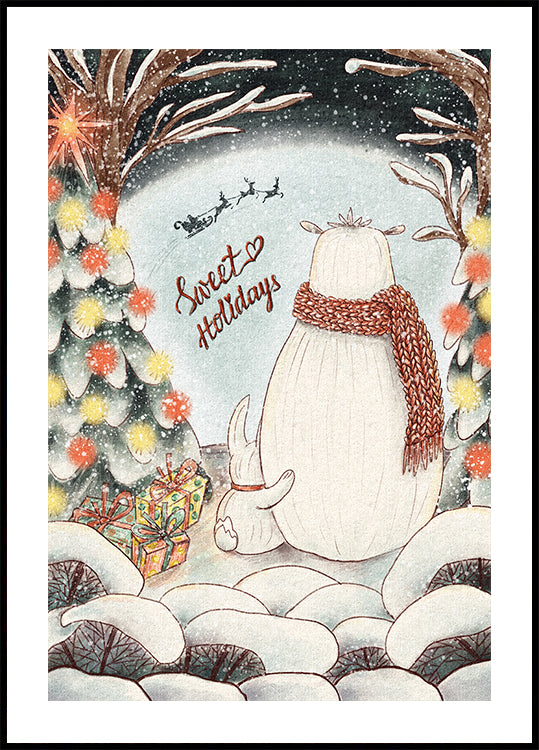 Hart van het bos-poster