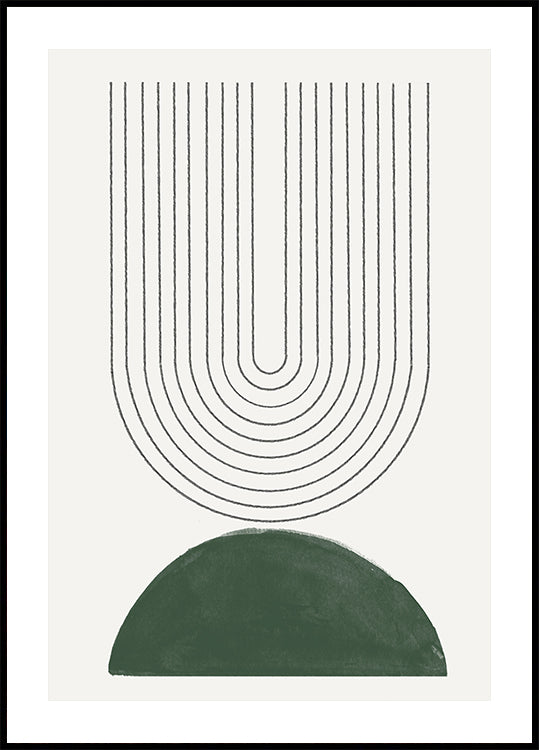 Groen Mid Century Modern No.5