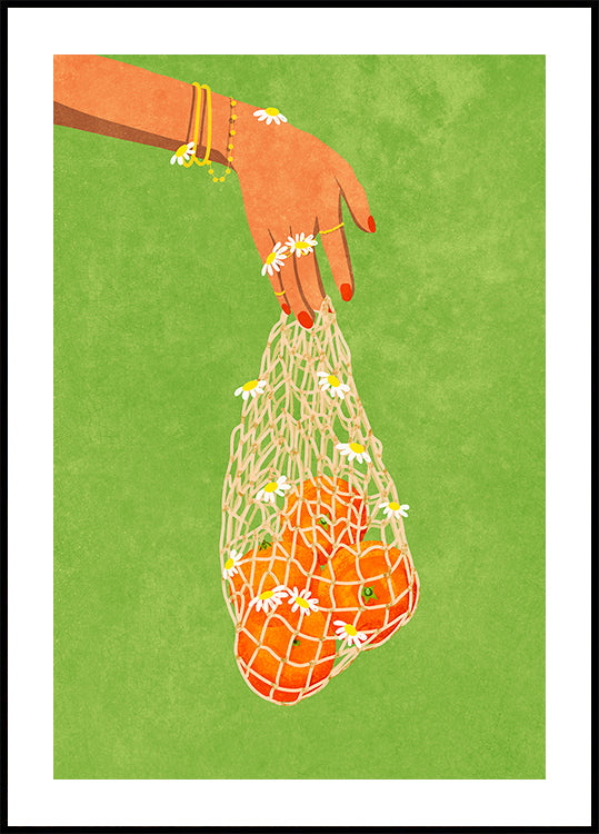 Verse sinaasappelen-poster