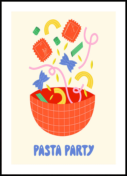 Pastafeest-poster