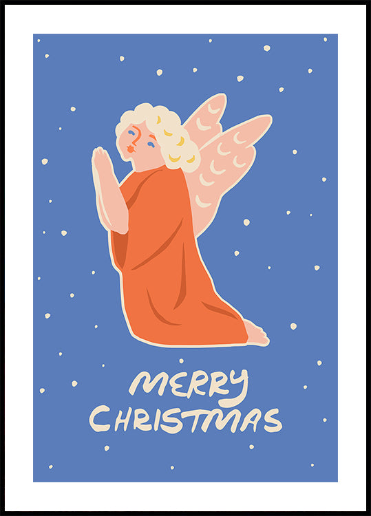 Fijne kerst nr. 50-poster