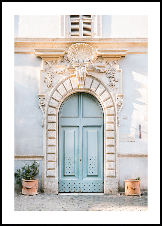 Blauwe tinten van Rome - Italië reisfotografie Poster