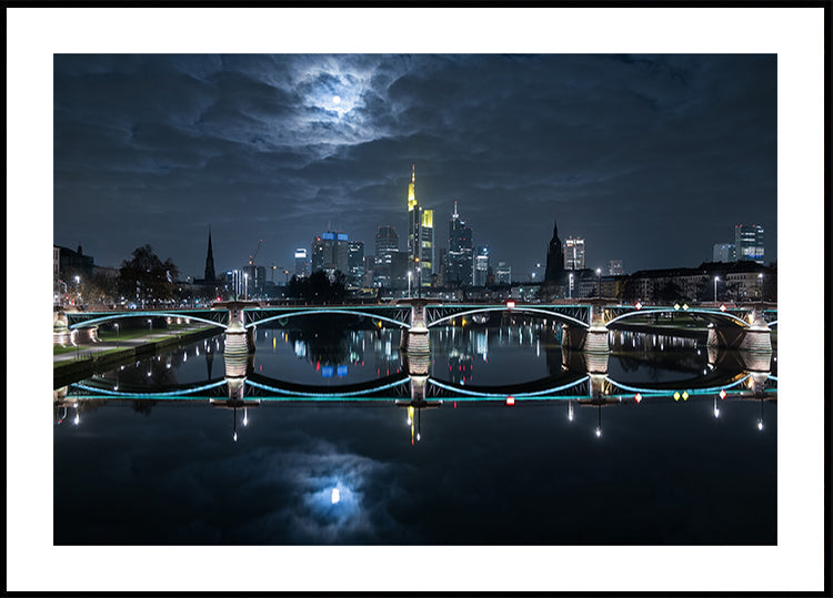 Frankfurt bij Volle Maan