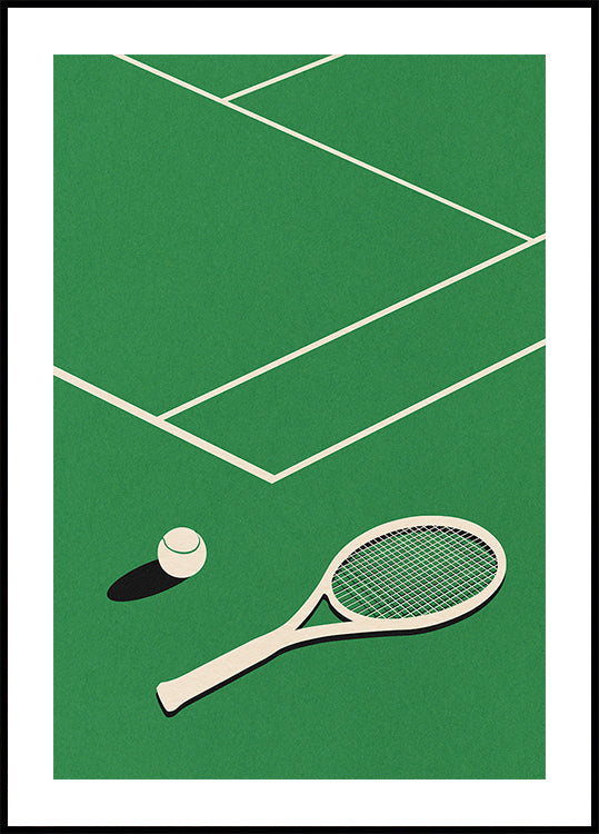 Rosi Feist gazontennisclub poster