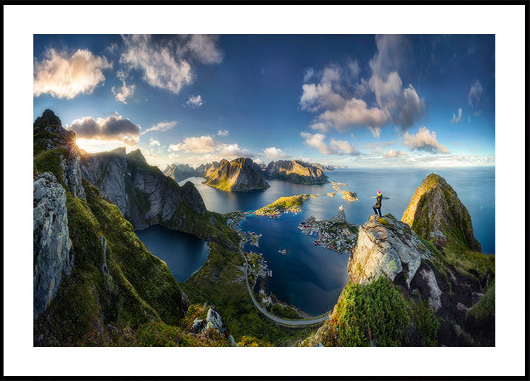 Reinebringen bekeken Poster