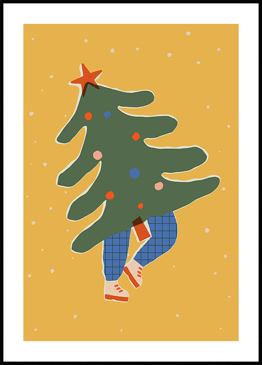 Fijne kerst nr. 49-poster