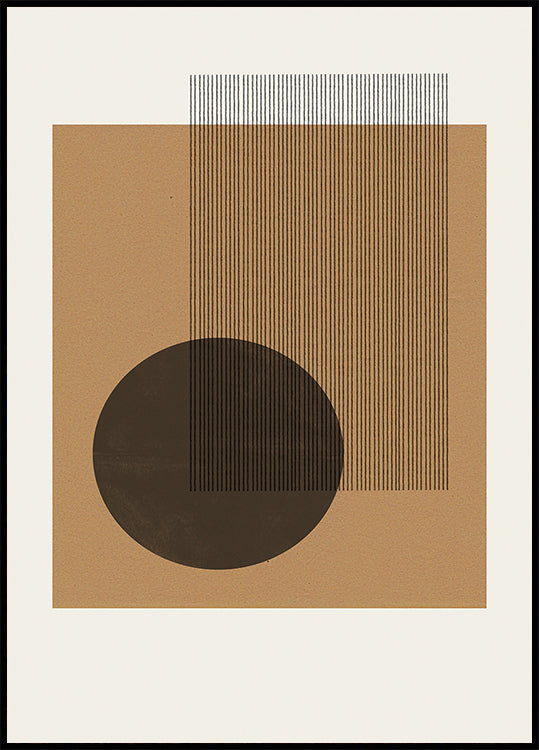 Geometrische harmonieposter
