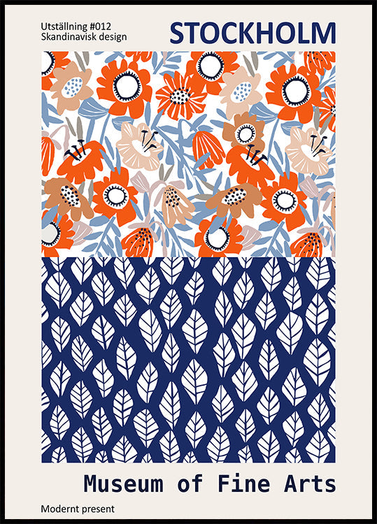 Museum voor Schone Kunsten Stockholm-poster